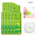 10 tk Sleeping Face Mask S&uuml;gavniisutav Nahahooldus p&auml;rast P&auml;ikest kokkupuudet Olulised nahahooldustooted Suvise Reisi n&auml;omaski jaoks 10pcs