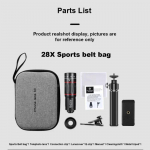 28X telefototelefoni objektiiv 4K HD telefoni monokulaarne teleskoop statiiviga universaalse mobiiltelefoni klambriga suumobjektiivid nutitelefonidele standard