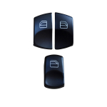 Glass Button Cover for mercedes Sprinter, Volkswagen Crafter - Set of 3