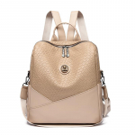 Naiste seljakott PU pehmest nahast suure mahutavusega seljakott reisikott pruun