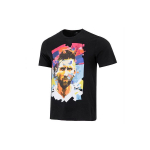 Adidas Messi Graafiline Numbritr&uuml;kiga Jalgpalli Spordi L&uuml;hikeste Varrukatega T-s&auml;rk Meeste Topid Must HA0931 XS