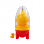 Home Egg Scrambler K&auml;simuna&scaron;eiker Toidukvaliteediga silikoonist munavurr Manuaalne t&ouml;&ouml;riist koorega munavurr k&otilde;vaks keedetud munade jaoks