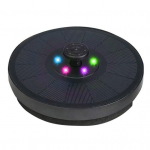 P&auml;ikeseenergial t&ouml;&ouml;tav purskkaev v&auml;rvilise valguse veekindla automaatse laadimisega, lihtsa paigaldamisega intelligentne mini p&auml;ikesepumbaga purskkaevu sisekujundus B