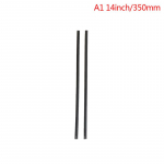 2tk auto pehmest kummist luust esiklaasipuhasti harja t&auml;iteribasid 6 mm 14-22'' 350mm