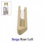 BMW X5 X6 E70 E71 E72 jaoks Interj&ouml;&ouml;r Vasak Parem Istme Liugsiini Kate Liist Vahetus 2007 2008 2009 2010 2011 2012 2013 Beige Rear Left