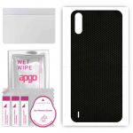 apgo Protective Skin Sticker for the back compatible with Tecno Spark Go, Wrap Film, Foil, Vinyl - Pattern Matrix