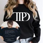 Armastuse ja luule laada kampsun The Tortured Poets Department Uus album Pusa Naiste TTPD Pusad Eras Tour Tops S must