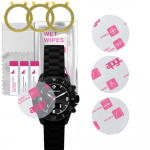 3x apgo Ultra-Clear Hybrid protective glass compatible with MyKronoz Zeclock, flexible nano glass, great replacement for tempered glass, scratch-resis