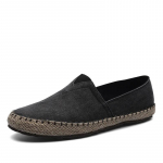 Kvaliteetsed jalatsid Meeste lamedad l&otilde;uendist kingad Kanep Lazy Flats meestele Mokassiinid Meeste Loafers S&otilde;idukingad 44 must