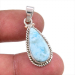 Natural Republic Larimar Kivist K&auml;sit&ouml;&ouml; 925 Proovikullast Ripats 1.50 o0i55