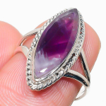 Looduslik Tiffany kivi v&auml;&auml;riskivi 925 prooviga h&otilde;be ehted s&otilde;rmus S.6.5 j2z15