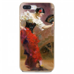 Punane The Spanish Dancer Flamenco Art For BQ Aquaris C U2 UV X2 X Lite Pro Plus E4.5 X5 E5 4G 6040L Magic S 5059 Soft TPU Case Aquaris C