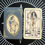 Fjodor Pavlovi tarot, k&auml;sitsi joonistatud stiilis tarokaardid, puslelauam&auml;ngukaardid ennustamiseks ja ennustamiseks Fyodor Pavlov Tarot