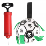 Lemmikloomade tarvikud 15 cm kutsika v&auml;litreening jalgpall koerahammustus n&auml;rimispallid interaktiivsed lemmikloomajalgpalli m&auml;nguasjad haaratsitega