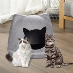 Kassi voodi armastatud lemmikloomale Light gray