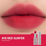 Rom&nd Zero MATTE LIPPLICK, P&uuml;siv, Jumestus, Kbeauty, Korea kosmeetika, n&auml;idis #19 Red Surfer