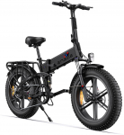 Engwe MOOTORI X 20  kokkupandav e-jalgratas t&auml;iskasvanutele, 48V 13Ah liitiumaku 25KM/H 7-k&auml;iguline 20inch must