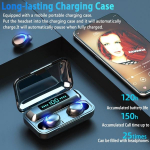Bluetooth 5.0 CVC8.0 m&uuml;rasummutus stereo juhtmevaba TWS Bluetooth-peakomplekt valge