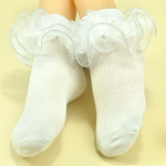 Laste t&uuml;drukute sokid Printsess Ruffle &uuml;hev&auml;rvilised vasikasokid beebit&uuml;drukule Kevad s&uuml;gis Puuvillane Pehme satsidega laste t&uuml;drukute sokiriided M