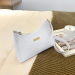 Moodne &otilde;lakott Krokodillimustriga kaenlaaluste kott naistele Peen Crossbody kandekott Rahakott K&auml;ekotid Ostukotid roheline