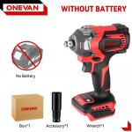 1200N.M harjadeta elektriline l&ouml;&ouml;kmutriv&otilde;ti Juhtmeta 1/2-tolline elektriline mutriv&otilde;ti pesa kruvikeeraja Elektrit&ouml;&ouml;riistad Makita 18V aku jaoks Without Battery