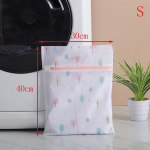 T&otilde;mblukuga pol&uuml;esterv&otilde;rgust pesukott Kokkupandav riiete aluspesu rinnahoidja pesukott 30*40cm