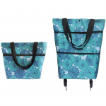 Kokkupandav ratastega ostuk&auml;ru kott Suur korduvkasutatavast riidest k&auml;sik&auml;ekott Bolsas Eco Fabric Supermarket Toidukaupade k&auml;rukott