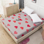 &Uuml;limalt veekindel voodipesu Tr&uuml;kitud madratsikaitsega libisemiskindel voodipesu elastse ribaga hingava madratsikaitsega 80 X 200 CM Only Sheet