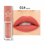 Naturaalne kolmem&otilde;&otilde;tmeline matt huulel&auml;ige Star Lip Glaze niisutab kauap&uuml;sivat, pleekimatut ja kleepuvat Cup Pearl huulepulka. 01#