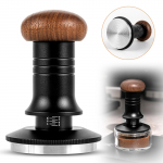 58 mm kohvi tamper 30 naela kalibreeritud vedruga tamper, reguleeritava s&uuml;gavusega espresso tamper koos 304 53mm Ripple base