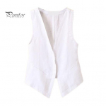 Naiste vest, varrukateta, &uuml;herealine, l&uuml;hike, l&auml;&auml;ne stiilis vintage kardigan, puhas v&auml;rv, s&uuml;gav V-kaelus, igap&auml;evaseks kandmiseks m&otilde;eldud naiste vest XL must