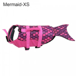 Rakmed Vest Ujumistrikoo Kutsikas Surf P&auml;&auml;stevest Merineitsi Hai Koera P&auml;&auml;stevest Lemmiklooma Ohutusriided Mermaid-XS