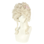 18. sajandi prantsuse retro-blond parukas Cosi silindrim&uuml;ts, parukas Halloweeni kleit
