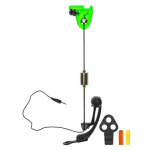 1 komplekt karpkalap&uuml;&uuml;gi swinger, roostevabast terasest kalahammustuse h&auml;ire, kaasaskantav kerge hammustuse indikaator, riidepuu Magevee-mereveep&uuml;&uuml;gi tarvikud kollane