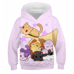 Anime Kapuutsiga Dressipluus Aphmau Merch Kapuutsiga Dressipluusid T&uuml;drukutele Kawaii Multifilm Dressipluusid Teismelistele 3D Prindiga Pulloverid Lasteriided Kevad S