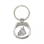 Boxer, German Boxer I - keychain with a dog, keychain with a print, personalized pendant from the Art-Dog brand