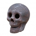 Halloweeni pealuu kujuke l&otilde;kkepesa kaunistus &otilde;udne k&otilde;rvitsa keraamika kuju skulptuur siseruumides v&auml;liaed kodukontori t&ouml;&ouml;laua ornament 1pc