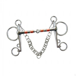 Horse Bit Mouth universaalne konksudega Roostekindel t&auml;isp&otilde;sk 127mm