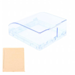 Veekindel kate juhtmevaba uksekella nutikale uksekella nupule, mis kaitseb vihma eest sinine