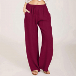 Naiste vabaaja sirge s&auml;&auml;rega p&uuml;ksid &Uuml;hev&auml;rvilised vabaaja pikad taskutega p&uuml;ksid L