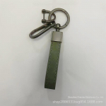 Lihtne kahekordse pandlaga metallist auto v&otilde;tmehoidja ripats meestele ja naistele Matte Gun Hardware + Screwdriver in Finished Bag