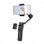 hohem iSteady X3 SE Kaasaskantav 3-teljeline Nutitelefoni Gimbal Stabilisaator Kokkupandav Telefon Vlogi Gimbal must