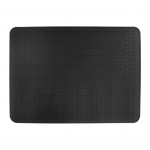 Silikoonpliidi pealiskatted elektripliidile kuumakindel potihoidja k&ouml;&ouml;gikuivatusmatt veekindel t&ouml;&ouml;pinna kaitsja n&otilde;ude kuivatuspadi k&ouml;&ouml;k must