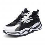 Moodsad kingad meestele V&otilde;rk Hingav Zapatillas De Hombre Kerged Jooksujalatsid Reisijalatsid Mood Paks P&otilde;hi Vabaaja &Otilde;pilase Tossud 45 must
