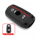 Silikoonist auto nutika v&otilde;tme korpuse kate BMW E60 E61 E70 E81 E87 E90 E91 E92 X1 X5 X3 1 3 5 6 seeria Z4 kaitsekesta tarvikud must