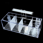 Akr&uuml;&uuml;list mikro v&auml;ike akvaariumi lauaarvuti miniakvaarium Betta paak plastikust kalakauss kilpkonnapaak plastikust kalakauss