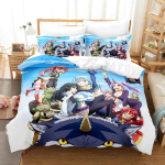 See kord, kui ma sain uuestis&uuml;ndinud limaks Voodipesukomplekt &Uuml;heinimese Twin T&auml;is Queen King Suuruses Voodikomplekt T&auml;iskasvanud Lapsed 3D Prindiga Anime Multifilm 70x133cm 2pcs gray