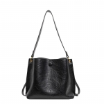 Stiilne &Uuml;hev&auml;rviline PU Magus Naiste Crossbody Kott Ni&scaron;idisainiga Naiste Koti Koti Retro Suure Mahutavusega &Otilde;lakott must