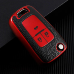Nahast kokkupandav auto v&otilde;tme&uuml;mbrise kate Chevrolet Cruze Aveo Trax Sail Malibu Captiva Opel Vauxhall Astra J Corsa Insignia Mokka jaoks punane
