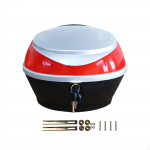 Mootorratta hoiukohver Mootorratta &uuml;lemine elektriline jalgratta pakiruum Korrastatud tolmukindel tagaosa yellow